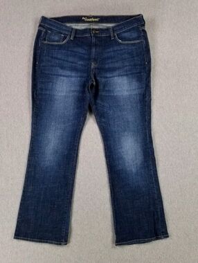 Old Navy Size 16 The Sweetheart Jeans Quality Vintage Denim Thick Dark Wash
